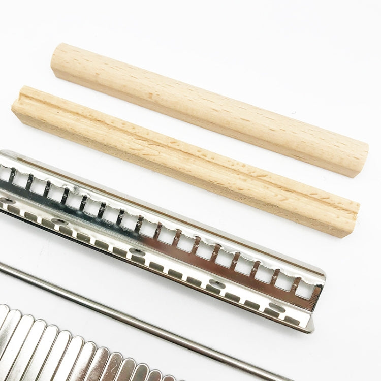 2 ชิ้น 17 โทนนิ้วหัวแม่มือเปียโนคีย์ Kalimba เลือกชุดอุปกรณ์เสริม, 2 PCS 17 Tone