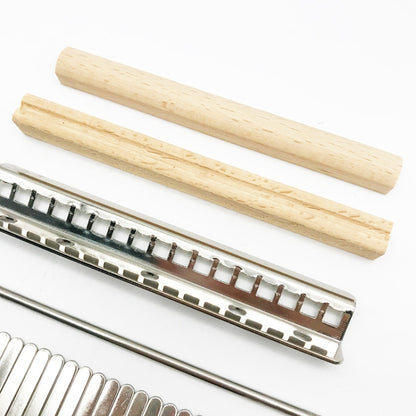 2 ชิ้น 17 โทนนิ้วหัวแม่มือเปียโนคีย์ Kalimba เลือกชุดอุปกรณ์เสริม, 2 PCS 17 Tone