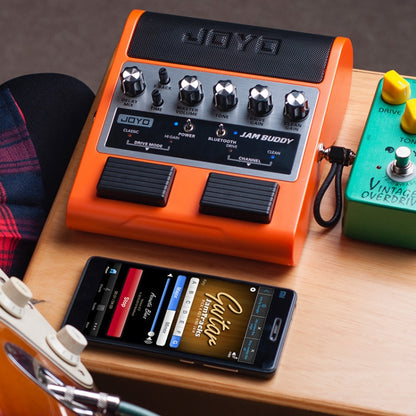 JOYO JAM BUDDY Bluetooth 4.0 Dual Channel พร้อมเอฟเฟกต์การชาร์จลำโพงกีตาร์ขนาดเล็ก