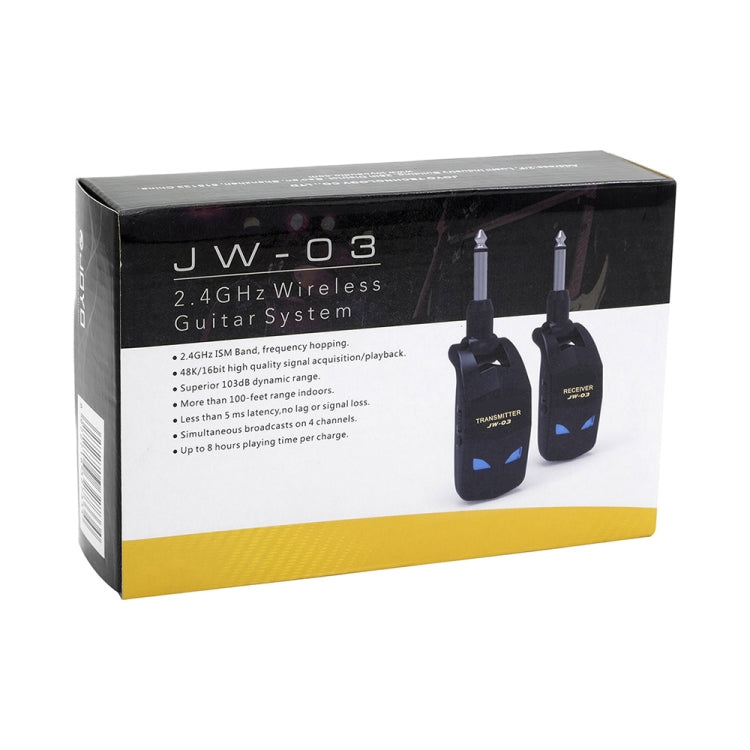 JOYO JW-03 2.4G กีตาร์ไฟฟ้าดิจิตอลเครื่องส่งสัญญาณตัวรับสัญญาณไร้สาย, JW-03