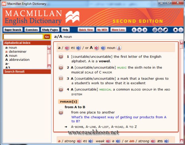 Macmillan English Dictionary for Advanced Learners (2nd Edition)