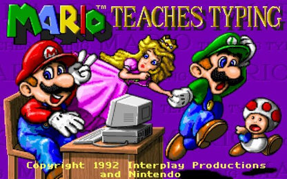 Mario Teaches Typing for (Windows10 & MacOS)