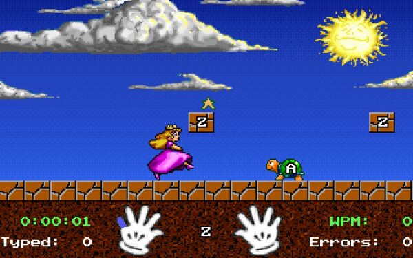 Mario Teaches Typing for (Windows10 & MacOS)