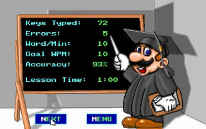 Mario Teaches Typing for (Windows10 & MacOS)