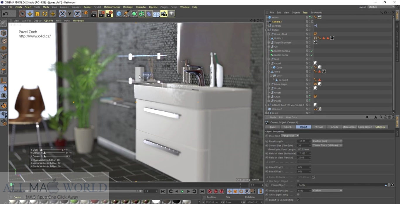 Maxon CINEMA 4D Studio R22 Final for Mac