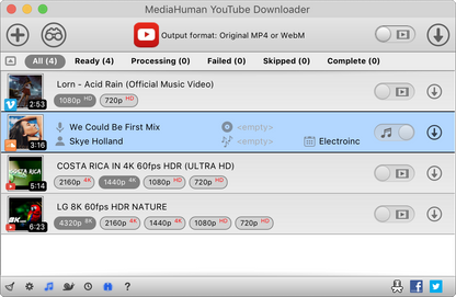 MediaHuman YouTube Downloader (2020) v3.9 Final MacOS