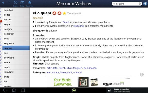 Merriam-Webster's Collegiate Dictionary for Windows