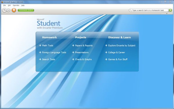 Microsoft Student with Encarta Premium 2009 EN