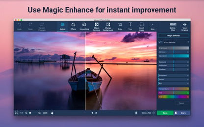 Movavi Photo Editor 2021 v6.7.1 Full Version MacOS