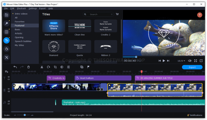 Movavi Video Editor Plus 2021 Final for Windows