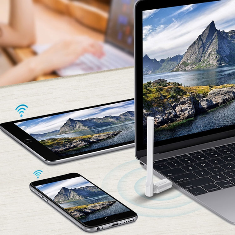 COMFAST CF-WU713N 300Mbps Wifi อะแดปเตอร์เครือข่าย USB, CF-WU713N