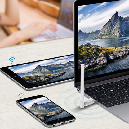 COMFAST CF-WU713N 300Mbps Wifi อะแดปเตอร์เครือข่าย USB, CF-WU713N