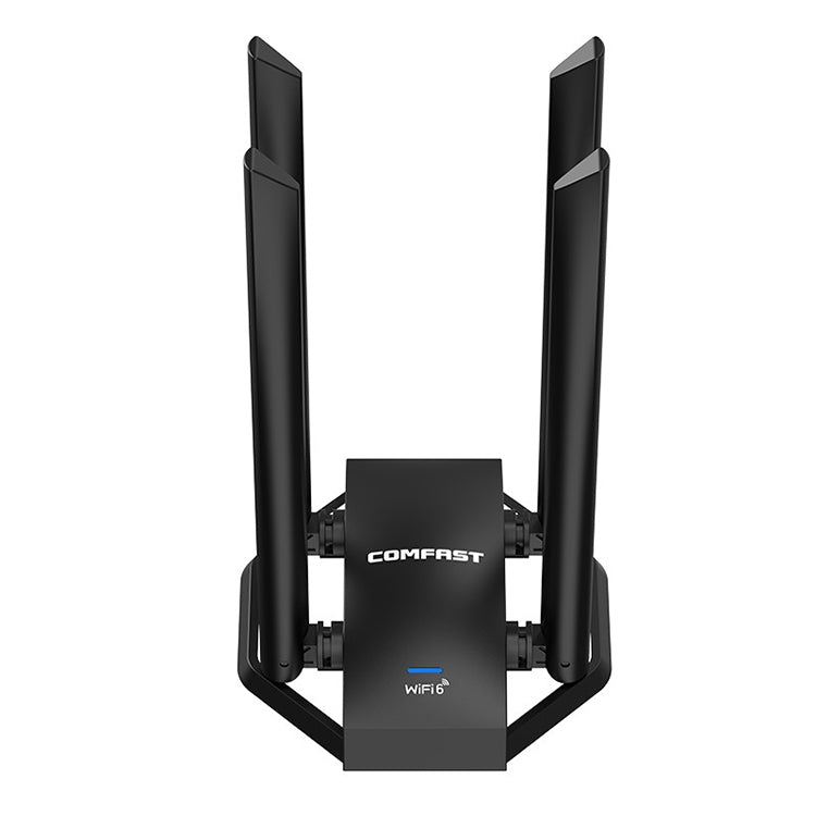 COMFAST CF-966AX ฟรีไดรฟ์ Dual Band 1800Mbps USB3.0 High Power Wireless WiFi 6 Adapter, CF-966AX