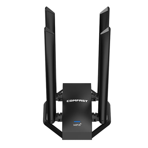 COMFAST CF-966AX ฟรีไดรฟ์ Dual Band 1800Mbps USB3.0 High Power Wireless WiFi 6 Adapter, CF-966AX