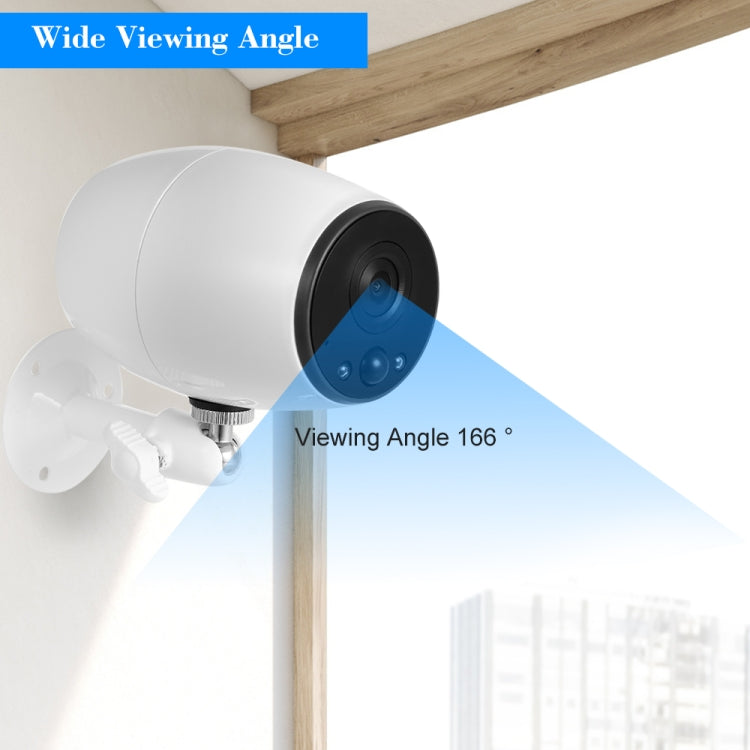 VESAFE VS-DC01 ความปลอดภัย HD 720P กล้อง IP ไร้สาย Wifi สองทางเสียง, รองรับการมองเห็นตอนกลางคืนและการตรวจจับ PIR และการ์ด TF, กันน้ำ IP54, VS-DC01
