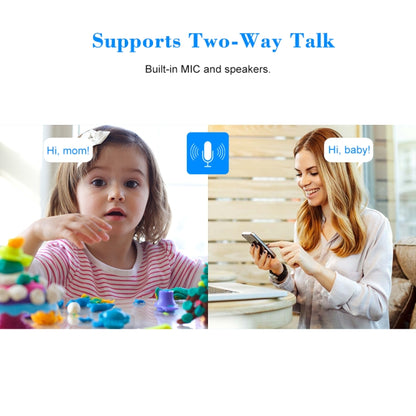 VESAFE VS-DC01 ความปลอดภัย HD 720P กล้อง IP ไร้สาย Wifi สองทางเสียง, รองรับการมองเห็นตอนกลางคืนและการตรวจจับ PIR และการ์ด TF, กันน้ำ IP54, VS-DC01