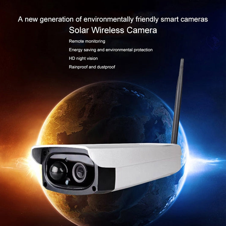 VESAFE VS-Y3 กล้อง IP รักษาความปลอดภัยพลังงานแสงอาทิตย์ HD 1080P กลางแจ้งรองรับการตรวจจับการเคลื่อนไหว & PIR Wake up, กันน้ำ IP66, VS-Y3