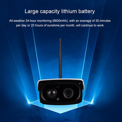 VESAFE VS-Y3 กล้อง IP รักษาความปลอดภัยพลังงานแสงอาทิตย์ HD 1080P กลางแจ้งรองรับการตรวจจับการเคลื่อนไหว & PIR Wake up, กันน้ำ IP66, VS-Y3