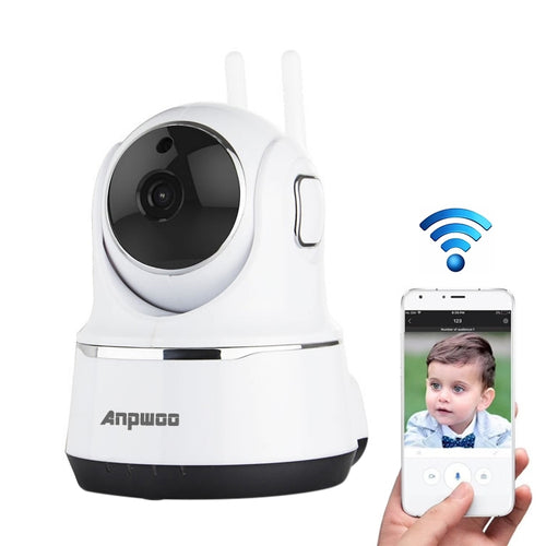 Anpwoo Guardian 2.0MP 1080P 1/3 นิ้วกล้อง IP CMOS HD WiFi รองรับการตรวจจับการเคลื่อนไหว / การมองเห็นตอนกลางคืน, Guardian White