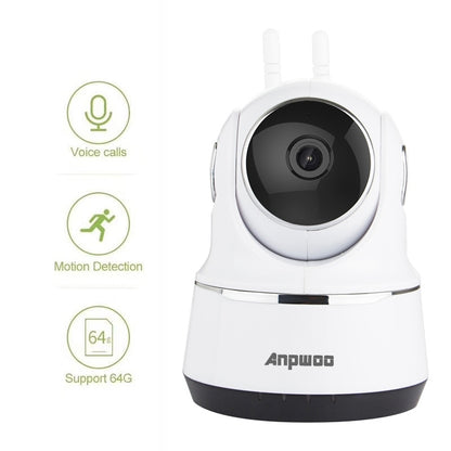 Anpwoo Guardian 2.0MP 1080P 1/3 นิ้วกล้อง IP CMOS HD WiFi รองรับการตรวจจับการเคลื่อนไหว / การมองเห็นตอนกลางคืน, Guardian White