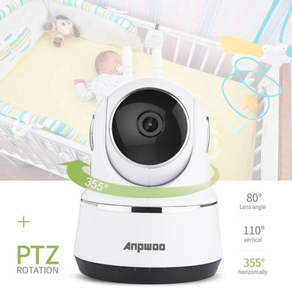 Anpwoo Guardian 2.0MP 1080P 1/3 นิ้วกล้อง IP CMOS HD WiFi รองรับการตรวจจับการเคลื่อนไหว / การมองเห็นตอนกลางคืน, Guardian White