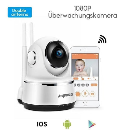 Anpwoo Guardian 2.0MP 1080P 1/3 นิ้วกล้อง IP CMOS HD WiFi รองรับการตรวจจับการเคลื่อนไหว / การมองเห็นตอนกลางคืน, Guardian White