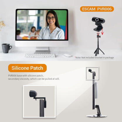 ESCAM PVR006 HD 1080P USB2.0 HD เว็บแคมพร้อมไมโครโฟนสำหรับพีซี, PVR006