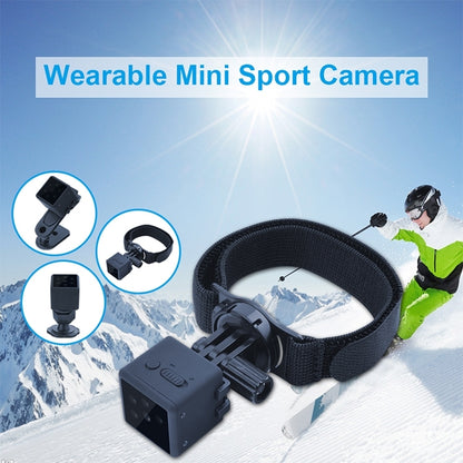 MD25 1080P กล้องสมาร์ท HD ที่สวมใส่ได้กล้องกีฬาไร้สายรองรับการมองเห็นกลางคืนอินฟราเรด / การตรวจจับการเคลื่อนไหว / การ์ด TF, MD25