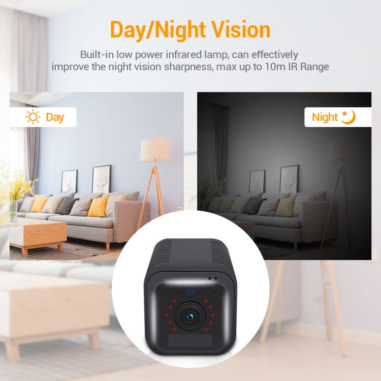 ESCAM G18 1080P Full HD แบตเตอรี่ชาร์จ WiFi กล้อง IP, รองรับการมองเห็นตอนกลางคืน / การตรวจจับการเคลื่อนไหว PIR / การ์ด TF / เสียงสองทาง, G18