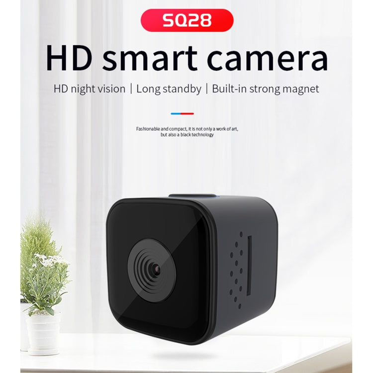 กล้องอัจฉริยะ HD กันน้ำขนาดเล็ก SQ28 1080P รองรับการมองเห็นตอนกลางคืน, SQ28
