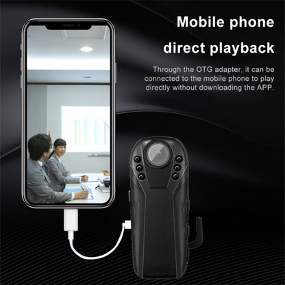 L02 กล้องบันทึกความปลอดภัยผู้ช่วยบังคับใช้กฎหมาย 1.0 ล้านพิกเซล
