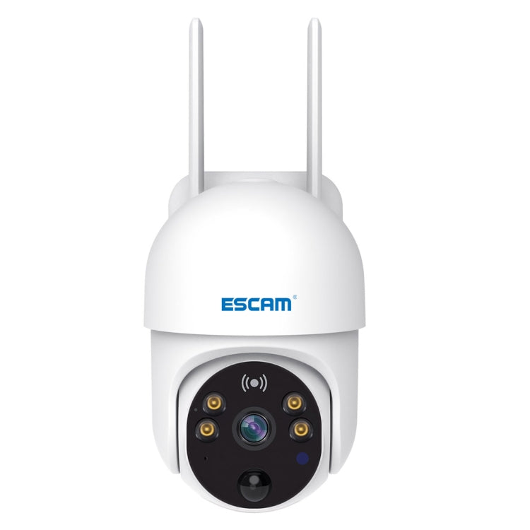 กล้องพลังงานแสงอาทิตย์ ESCAM QF255 2.0 ล้านพิกเซล 1080P HD WiFi รองรับเสียงสองทางและการตรวจจับการเคลื่อนไหว PIR และการมองเห็นตอนกลางคืนและการ์ด TF, QF255