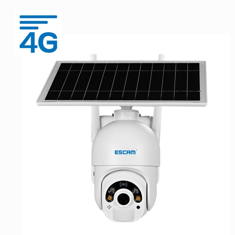 ESCAM QF450 HD 1080P 4G รุ่น EU พลังงานแสงอาทิตย์ IP กล้อง ไม่มีหน่วยความจำรองรับเสียงสองทาง & การตรวจจับการเคลื่อนไหว PIR & การมองเห็นกลางคืนและการ์ด TF, without Memory