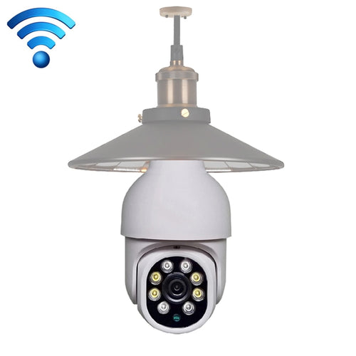 กล้องหลอดไฟเครือข่ายกลางแจ้ง DP19 Smart WiFi HD รองรับการมองเห็นกลางคืนแบบอินฟราเรดและการตรวจจับการเคลื่อนไหวและการ์ด TF, DP19