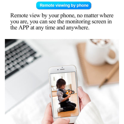 กล้องหลอดไฟเครือข่ายกลางแจ้ง DP19 Smart WiFi HD รองรับการมองเห็นกลางคืนแบบอินฟราเรดและการตรวจจับการเคลื่อนไหวและการ์ด TF, DP19