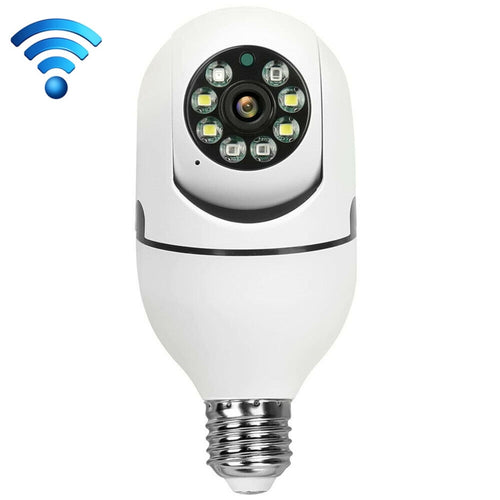 DP17 2.0 ล้านพิกเซลแหล่งกำเนิดแสงคู่สมาร์ท Dual-band WiFi 1080P HD กล้องหลอดไฟเครือข่ายกลางแจ้งรองรับอินฟราเรด Night Vision และเสียงสองทางและการตรวจจับการเคลื่อนไหวและการ์ด TF, DP17 Dual Light Source
