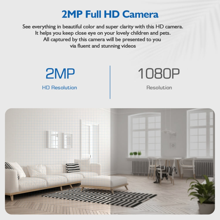 DP17 2.0 ล้านพิกเซลแหล่งกำเนิดแสงคู่สมาร์ท Dual-band WiFi 1080P HD กล้องหลอดไฟเครือข่ายกลางแจ้งรองรับอินฟราเรด Night Vision และเสียงสองทางและการตรวจจับการเคลื่อนไหวและการ์ด TF, DP17 Dual Light Source