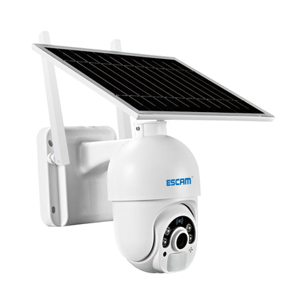 กล้อง IP แผงโซลาร์เซลล์ ESCAM QF250 HD 1080P WiFi รองรับการตรวจจับการเคลื่อนไหว / การมองเห็นตอนกลางคืน / การ์ด TF / เสียงสองทาง, QF250