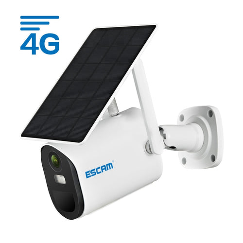 กล้อง IP แผงโซลาร์เซลล์ ESCAM QF490 HD 1080P 4G 3.8W เวอร์ชันสหภาพยุโรป, EU Version