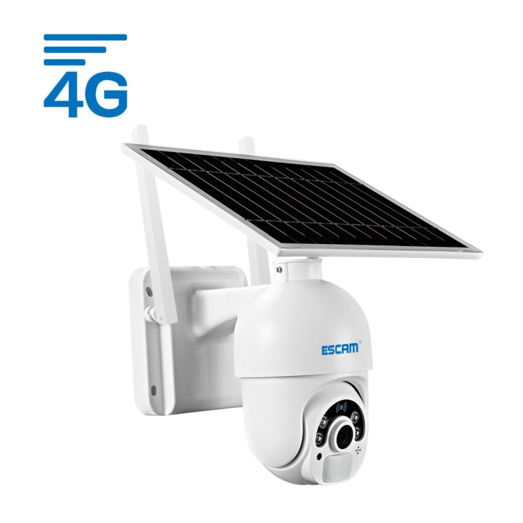 ESCAM QF450 HD 1080P 4G เวอร์ชั่นอเมริกา กล้อง IP พลังงานแสงอาทิตย์พร้อมหน่วยความจำ 64G รองรับเสียงสองทาง & การตรวจจับการเคลื่อนไหว PIR & การมองเห็นตอนกลางคืน & การ์ด TF, with 64G Memory
