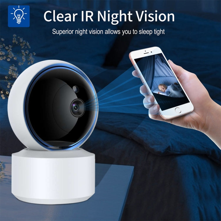 YT50-2 3.0MP 360 หมุนกล้อง IP WiFi กล้องรักษาความปลอดภัยอัจฉริยะรองรับการ์ด TF / เสียงสองทาง / การตรวจจับการเคลื่อนไหว / การมองเห็นตอนกลางคืน, YT50-2