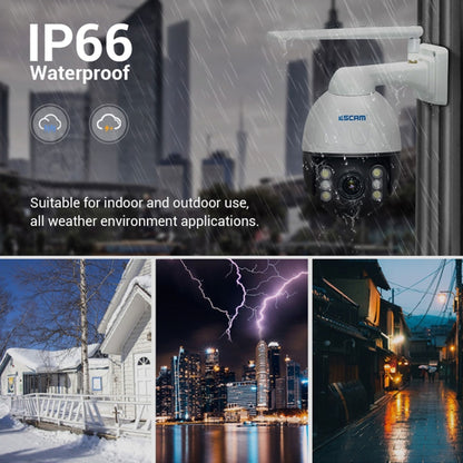 ESCAM Q5068 H.265 5MP Pan / Tilt / 4X ซูม WiFi กล้อง IP กันน้ำ, รองรับ ONVIF Two Way Talk & Night Vision, AU Plug, EU Plug, AU Plug, UK Plug, US Plug