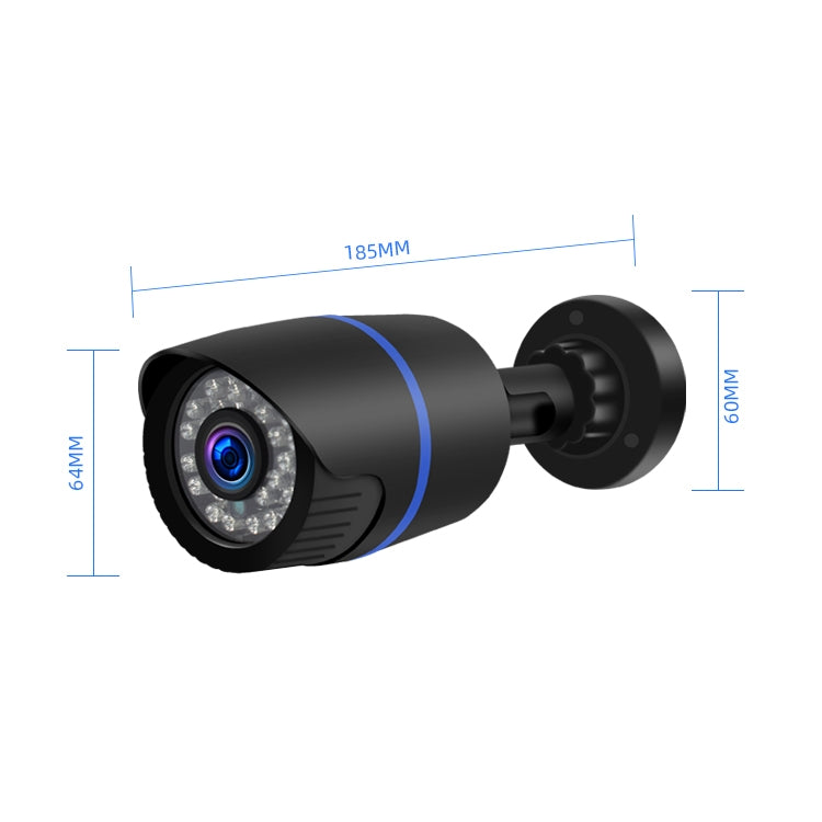 Q4 2.0 ล้านพิกเซล 1080P HD กล้อง IP ไร้สาย, รองรับการตรวจจับการเคลื่อนไหวและเสียงสองทางและอินฟราเรด Night Vision และการ์ด TF, ปลั๊ก US, Q4