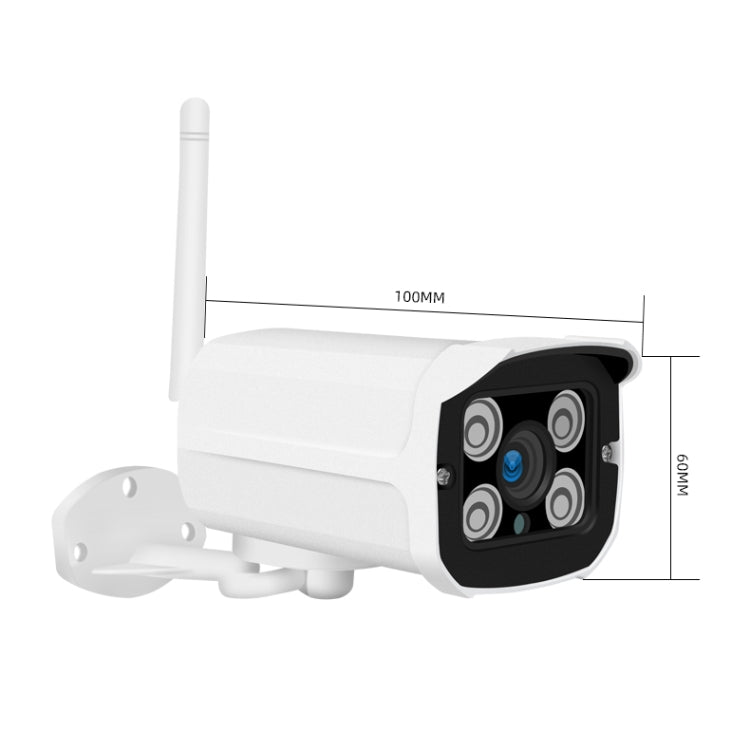 กล้อง IP ไร้สาย Q8 1080P HD รองรับการตรวจจับการเคลื่อนไหวและการมองเห็นกลางคืนแบบอินฟราเรดและการ์ด TF ปลั๊ก AU, Q8