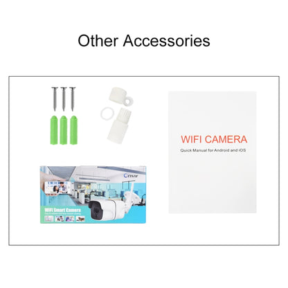 กล้อง IP ไร้สาย Q8 1080P HD รองรับการตรวจจับการเคลื่อนไหวและการมองเห็นกลางคืนแบบอินฟราเรดและการ์ด TF ปลั๊ก AU, Q8