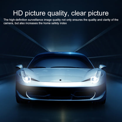 กล้อง IP ไร้สาย Q8 1080P HD รองรับการตรวจจับการเคลื่อนไหวและการมองเห็นกลางคืนแบบอินฟราเรดและการ์ด TF ปลั๊ก AU, Q8