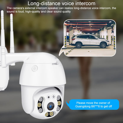 กล้อง IP QX21 1080P HD WiFi รองรับการมองเห็นตอนกลางคืนและการตรวจจับการเคลื่อนไหวและเสียงสองทางและการ์ด TF, ปลั๊ก AU, QX21