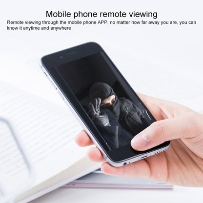 กล้อง IP QX21 1080P HD WiFi รองรับการมองเห็นตอนกลางคืนและการตรวจจับการเคลื่อนไหวและเสียงสองทางและการ์ด TF, ปลั๊ก AU, QX21