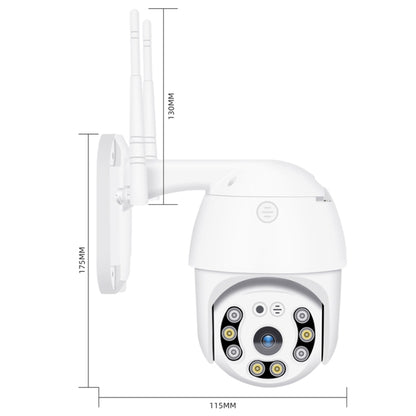 กล้อง IP QX21 1080P HD WiFi รองรับการมองเห็นตอนกลางคืนและการตรวจจับการเคลื่อนไหวและเสียงสองทางและการ์ด TF, ปลั๊ก AU, QX21
