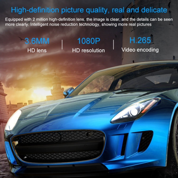 กล้อง IP QX21 1080P HD WiFi รองรับการมองเห็นตอนกลางคืนและการตรวจจับการเคลื่อนไหวและเสียงสองทางและการ์ด TF, ปลั๊ก AU, QX21